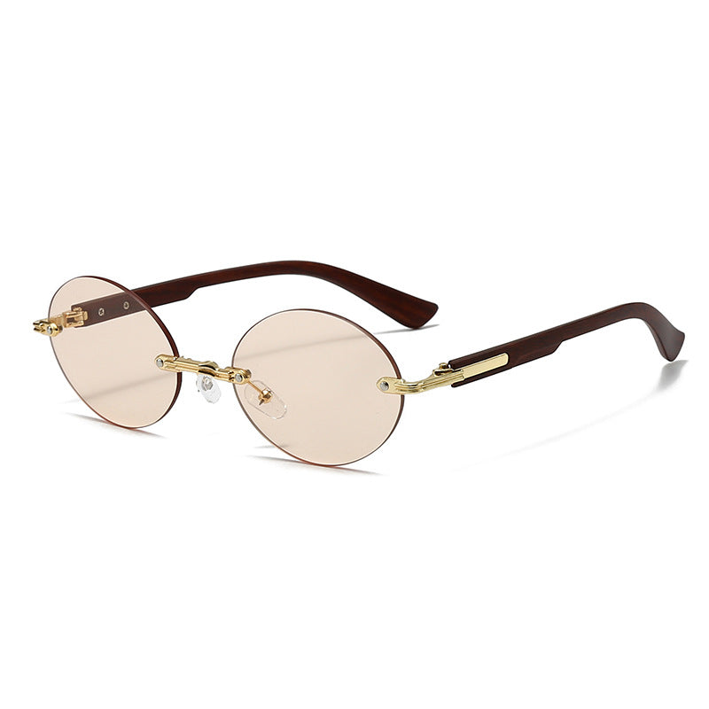 Damen modische runde Sonnenbrille Brehn