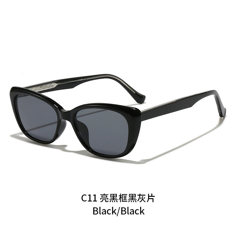 Damen elegante Sonnenbrille im modernen Cat-Eye-Stil Brehn