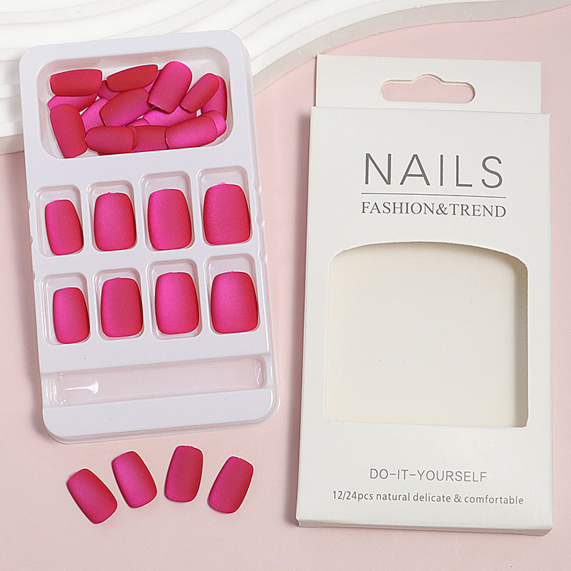 DIY natürliche Finish Press-On Nagelspitzen Brehn
