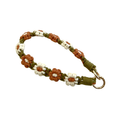 Blumenmuster Schlüsselanhänger Halter Brehn