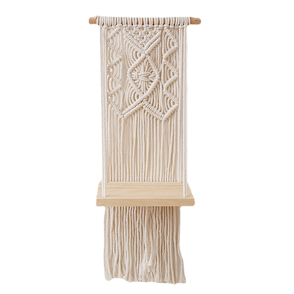 Macramé Wandhängende Pflanzenregal Brehn