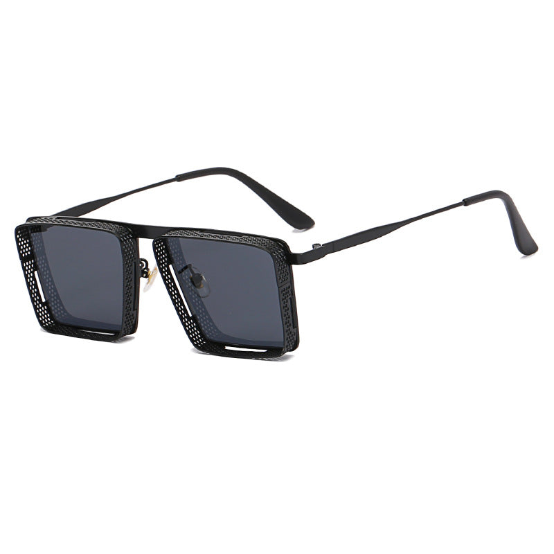 Damen Oversized Designer-Sonnenbrille mit einzigartigem Rahmendesign Brehn