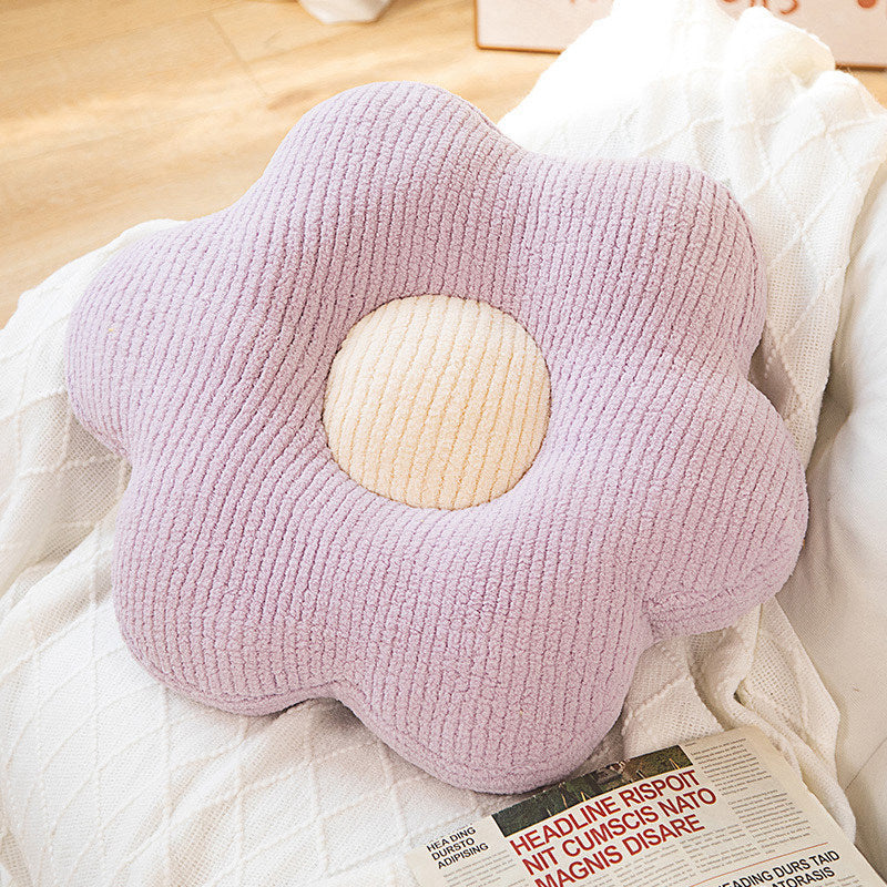 Blumenförmiges Kuschelkissen Brehn