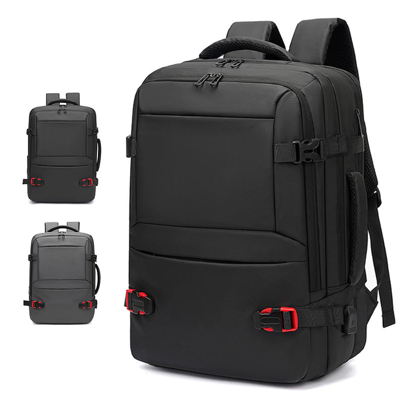 Multi-Functional Laptop-Rucksack mit Wasserabweisendem Design und Ergonomischen Tragegurten Brehn