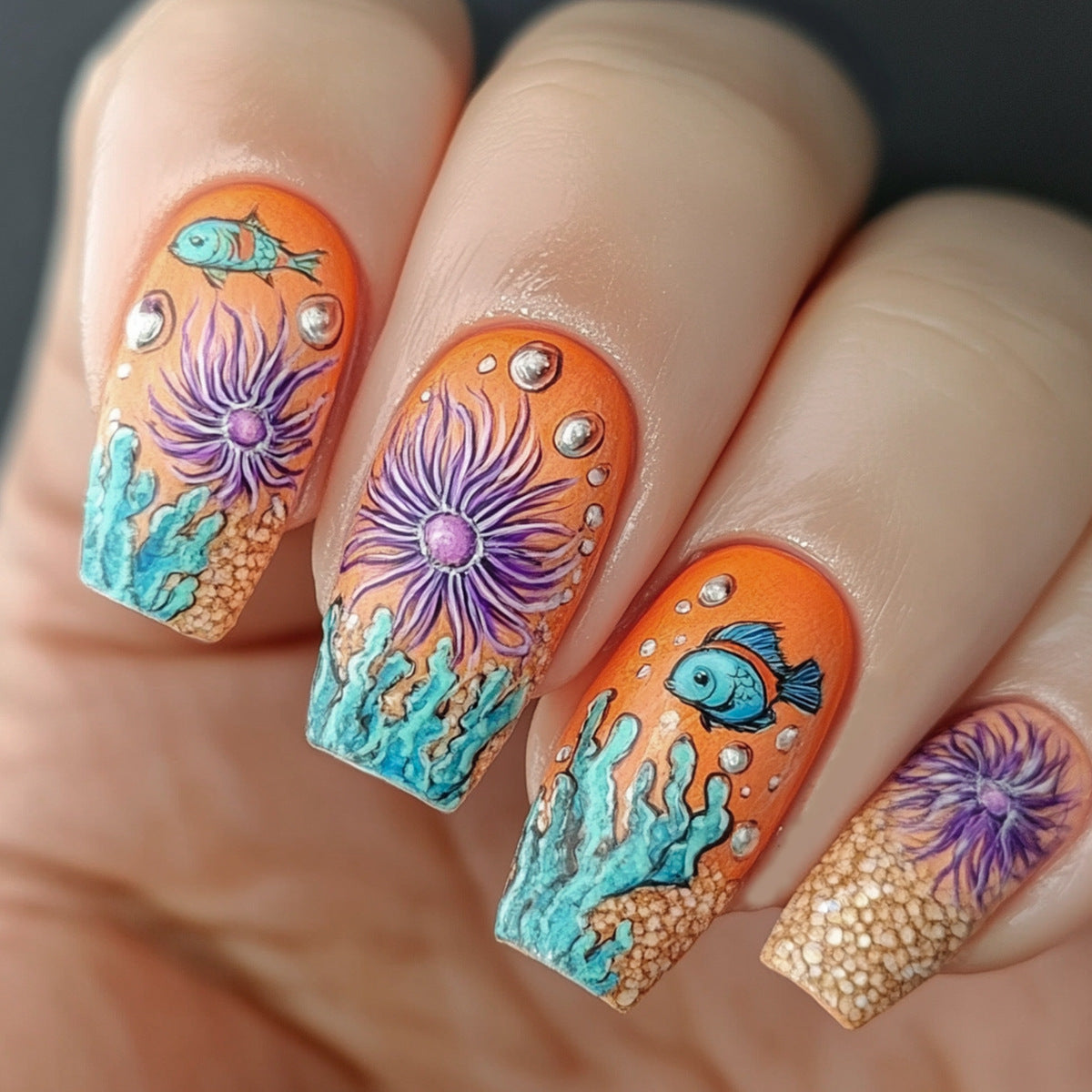 Kunstvolle Garten Nagelkunst Brehn