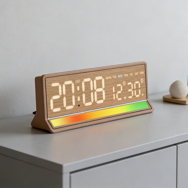 Digitaler Wecker mit Klarer Led-Anzeige und Datumsanzeige Brehn