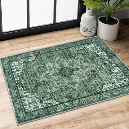 Vintage-inspirierter dekorativer Teppich
