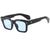 Futuristische rechteckige Sonnenbrille