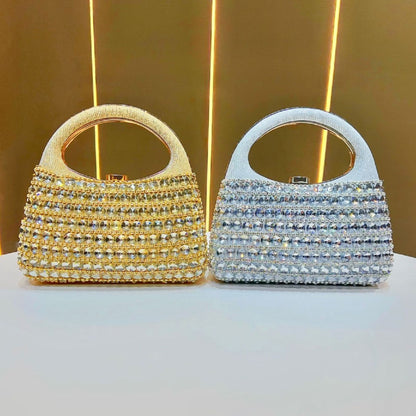 Kristallbesetzte Abendhandtasche