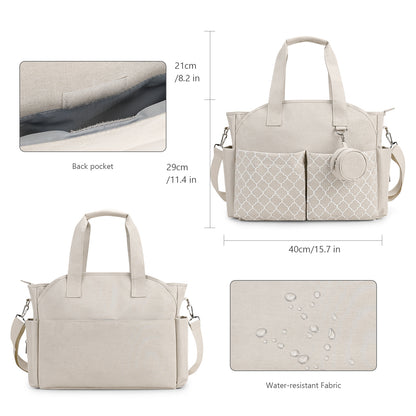 Multifunktionale Wickeltasche Brehn