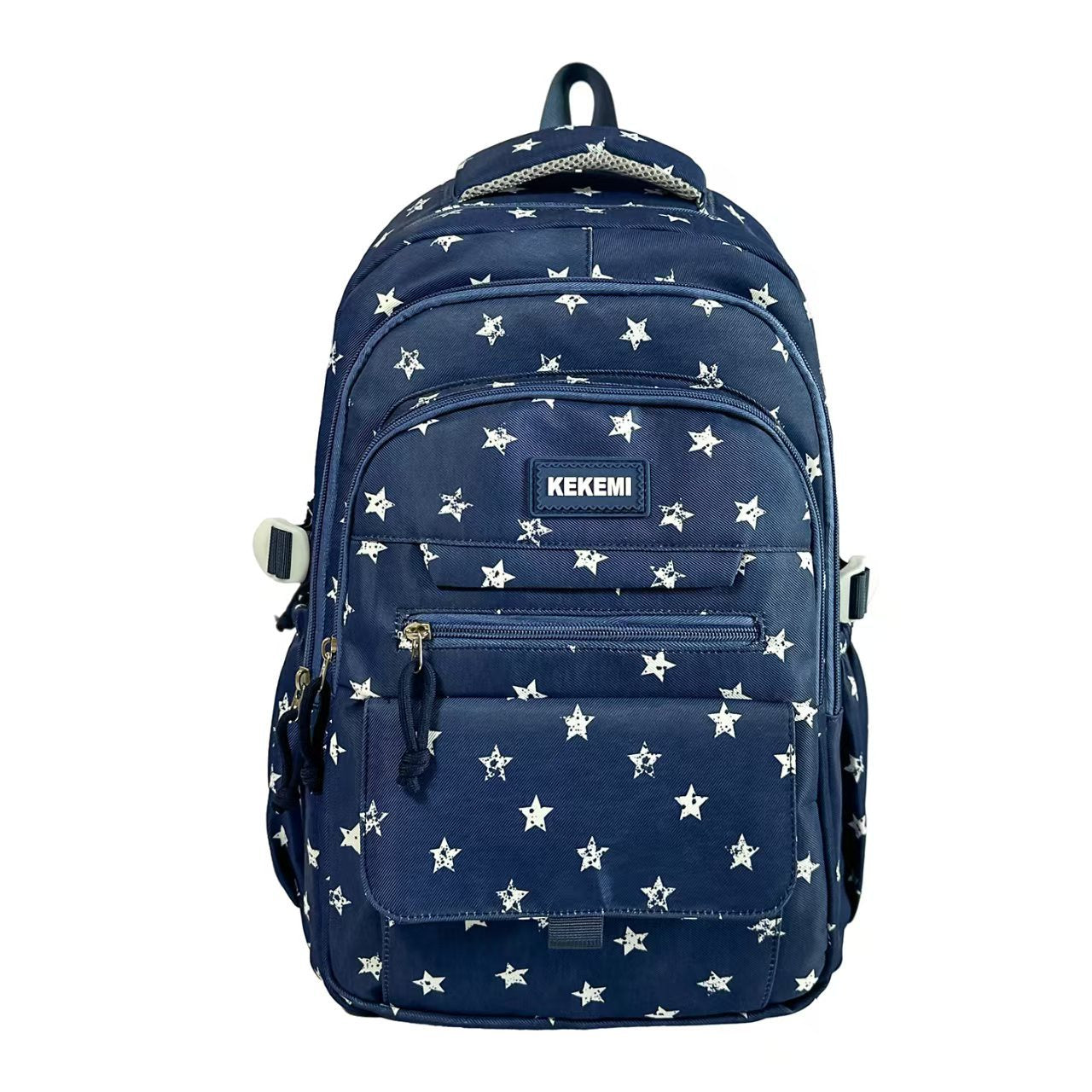 Multi-Pocket Sternmuster Rucksack Brehn