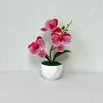 Künstliche Orchideenarrangement für dekorative Innendekoration
