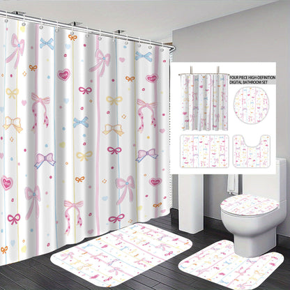 Bunny-Themen digitales Badezimmer Dekor Set Brehn
