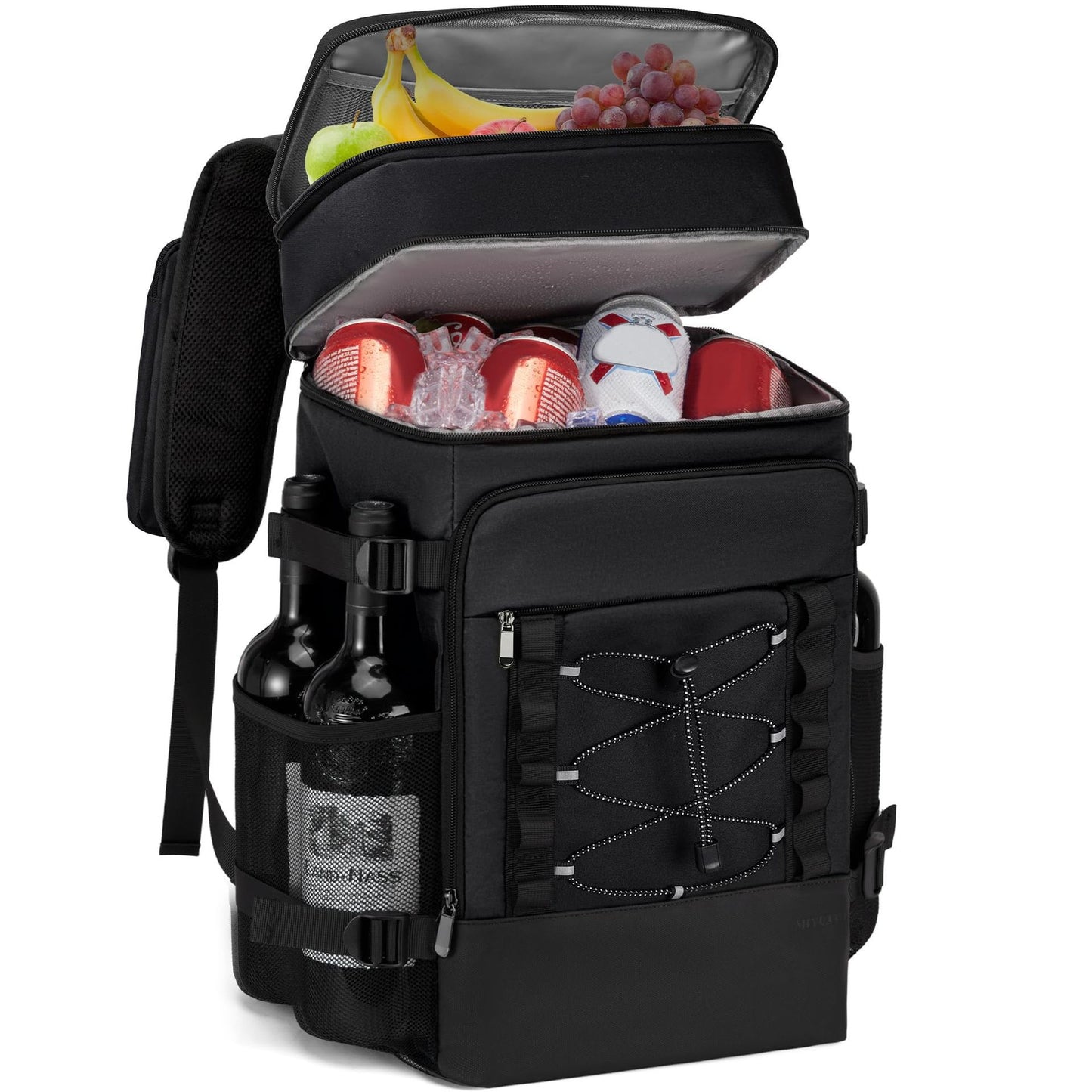 Isolierter Picknick-Rucksack mit Platz Für Getränke und Snacks Brehn