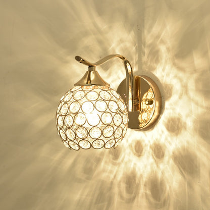 Kristallakzent-Wandlampe