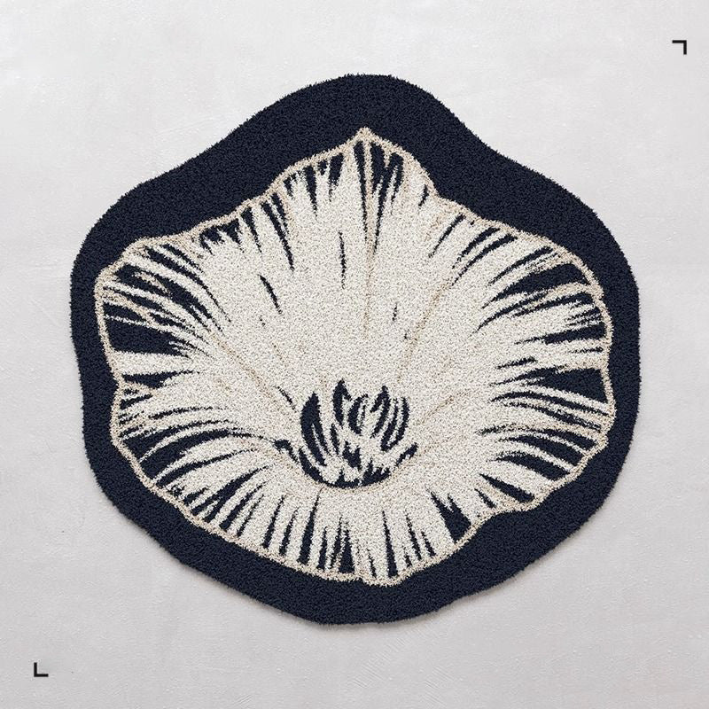 Blumenförmiger Teppich 1789754099