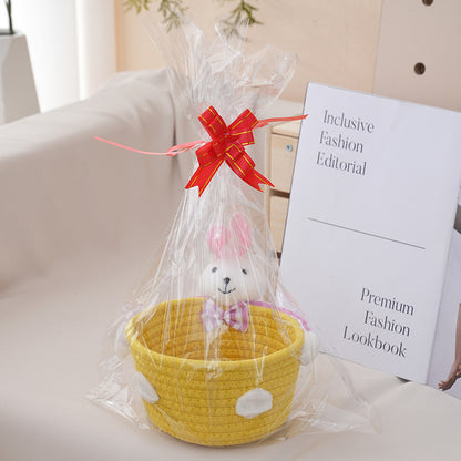Kuscheliger Aufbewahrungskorb mit Bärenmotiv Brehn