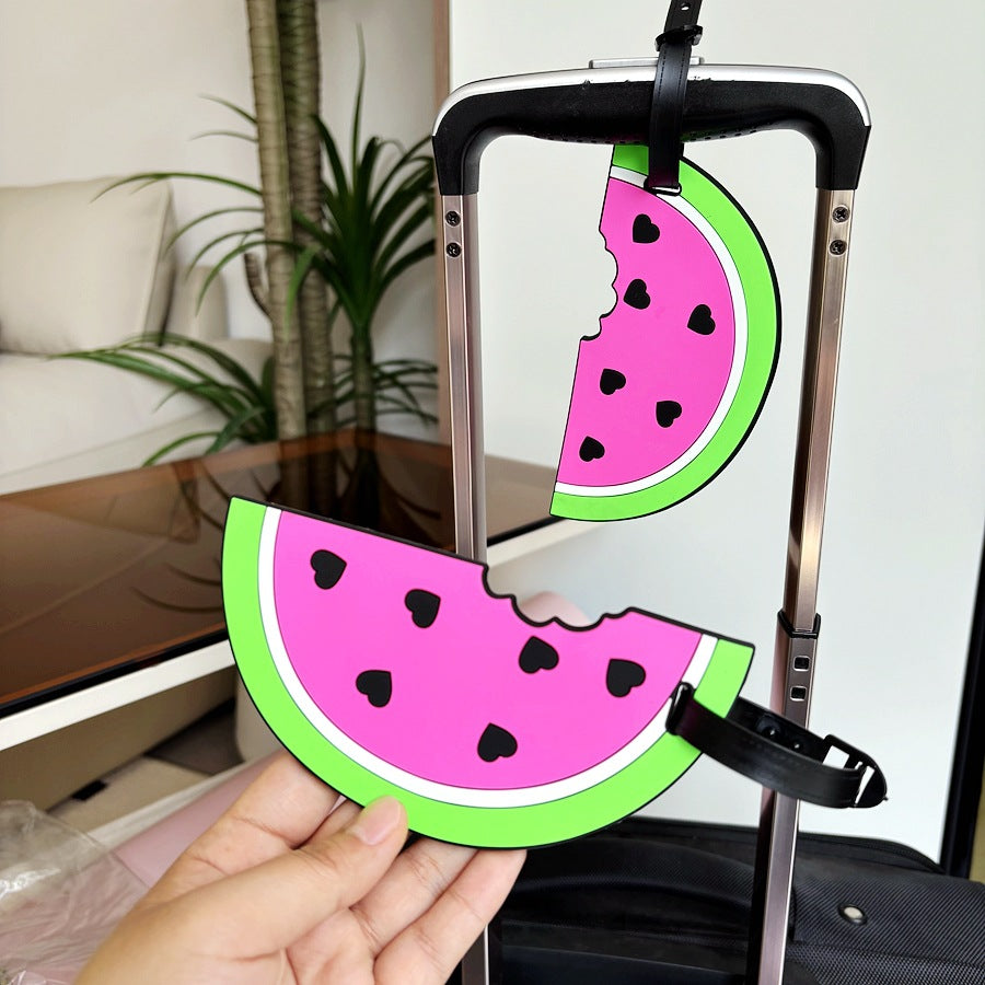 Wassermelonenstück Gepäckanhänger Brehn