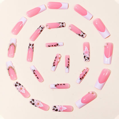 Dekorative florale Acryl-Nagelverlängerungen Brehn 1789713530
