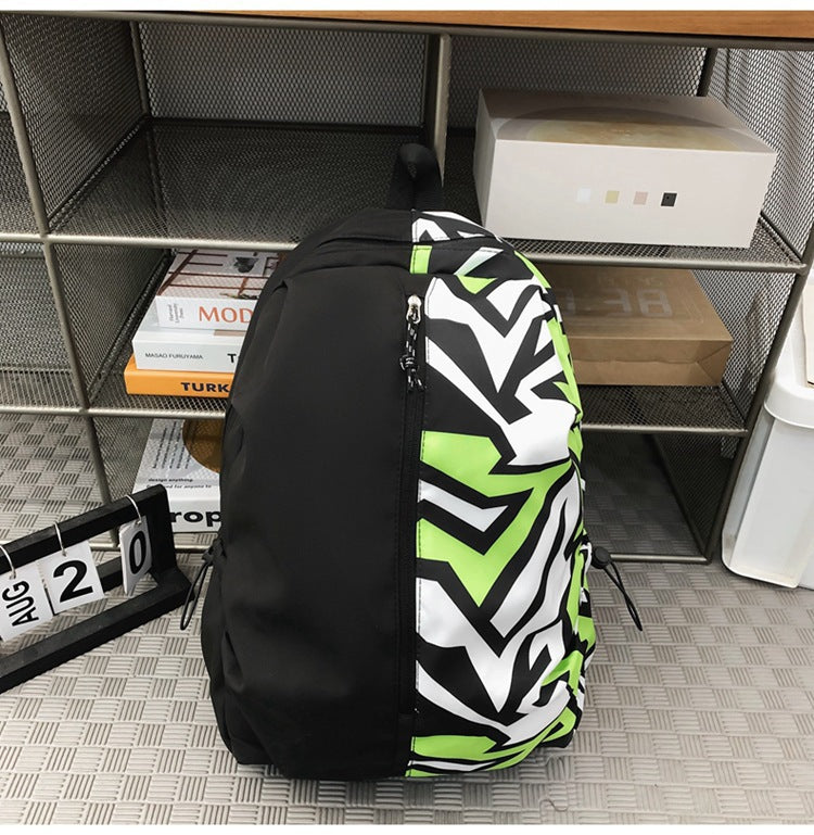 Grafikdruck-Rucksack Brehn