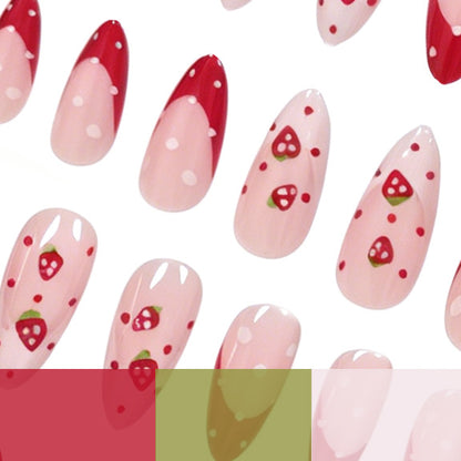 Stylische mandelförmige Nagelvergrößerungen Brehn