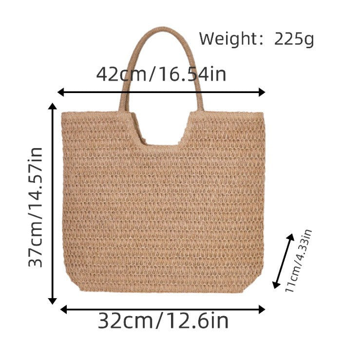 Handgewebte Strandtasche Brehn