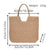 Handgewebte Strandtasche Brehn