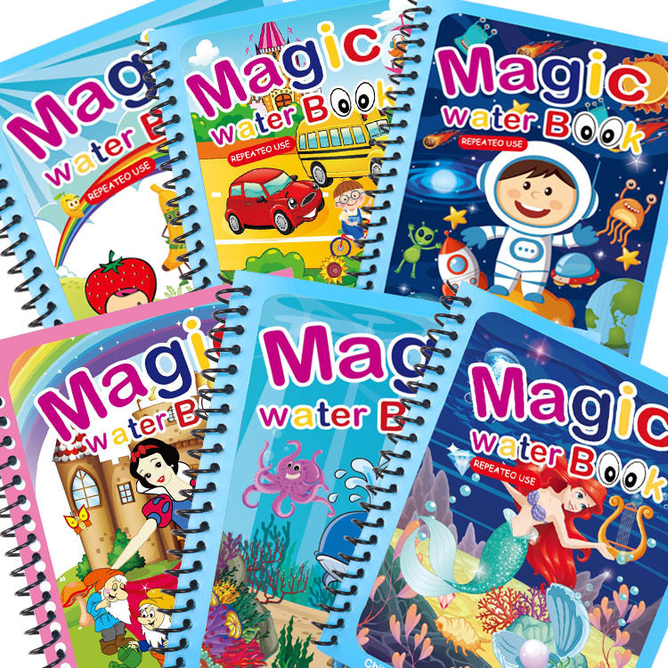 Brehn | Magisches Wasser Malbuch für Kinder