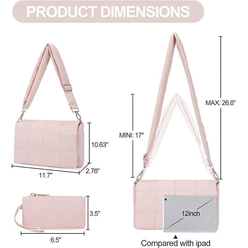 Multifunktionale Schultertasche Brehn