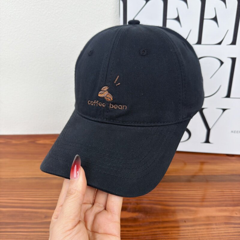 Frauen Bestickte Kaffeebohnen Baseballmütze Brehn