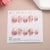Dekoratives Press-On Nagelset Brehn