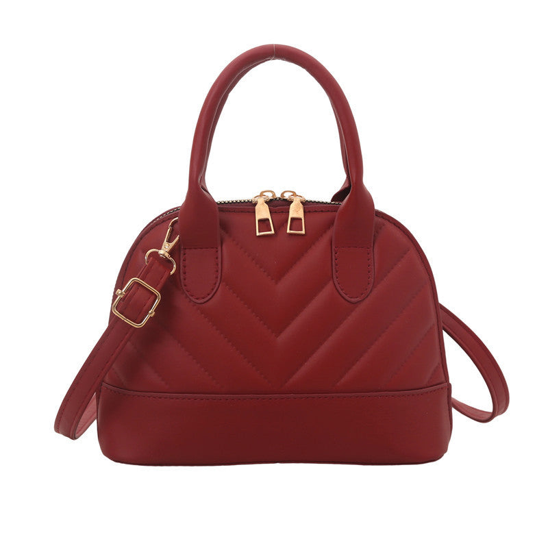 Gepatchte Mini-Handtasche Brehn