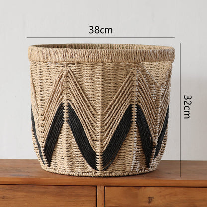 Henkeltasche aus geflochtenem Naturmaterial Brehn