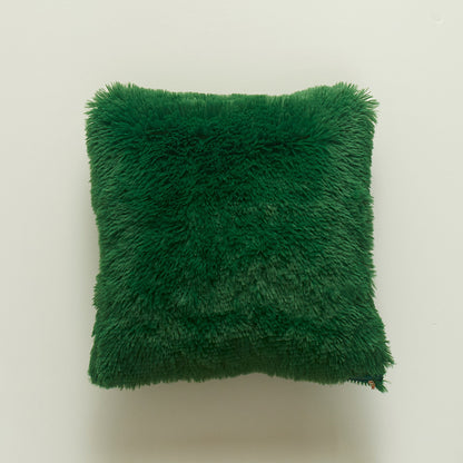Plüschweiche Textur Dekokissen