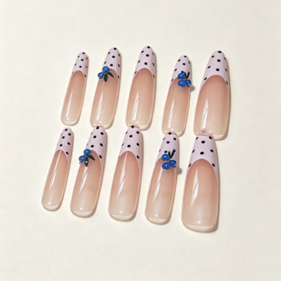 Florale Designer Press-On Nagel Tips Brehn