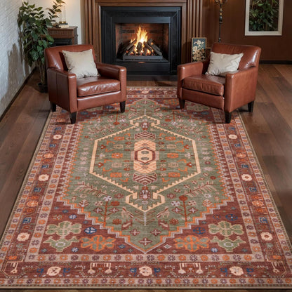 Bohemian-inspirierter Teppich