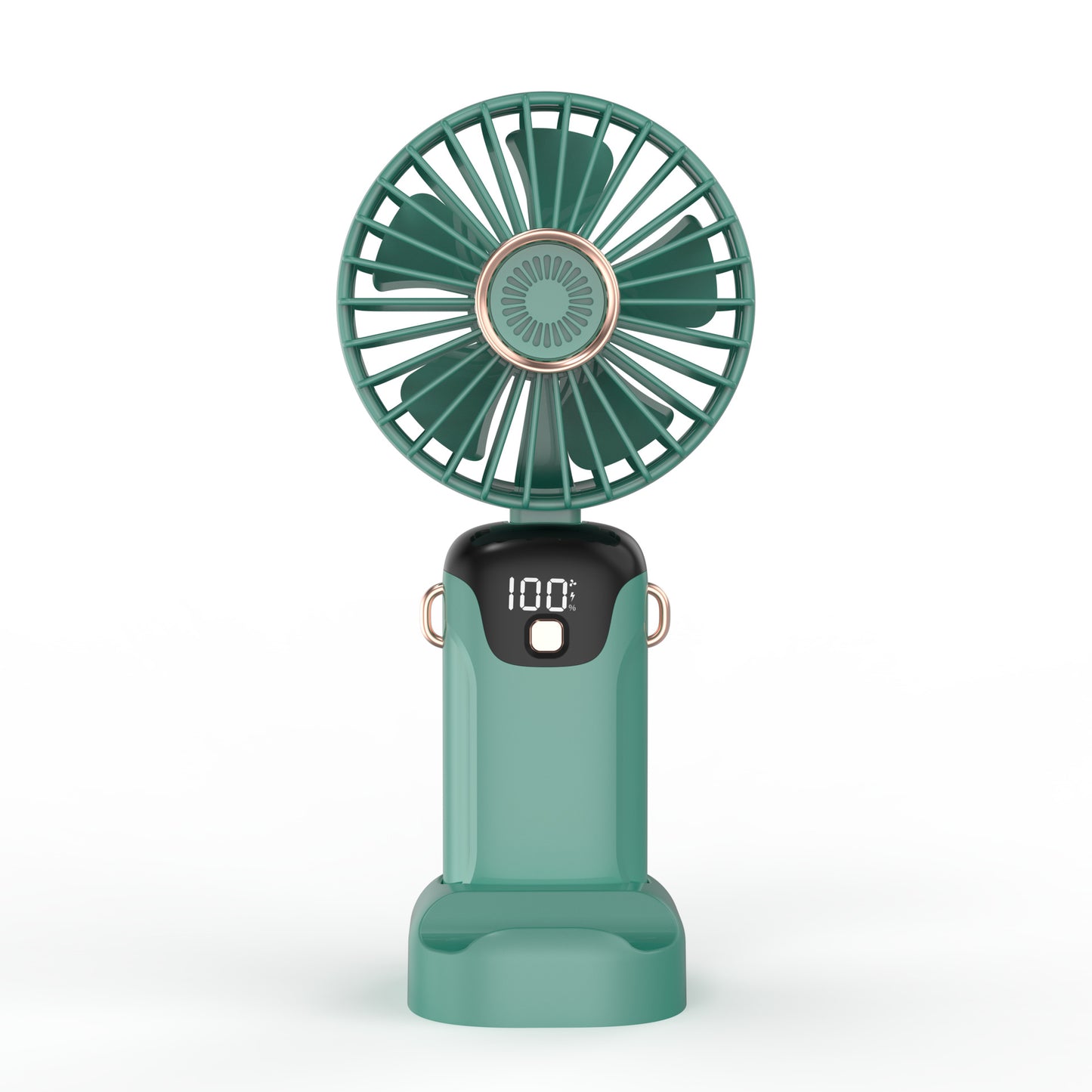 Unisex Tragbarer Digitaler Handheld Nebelventilator Brehn