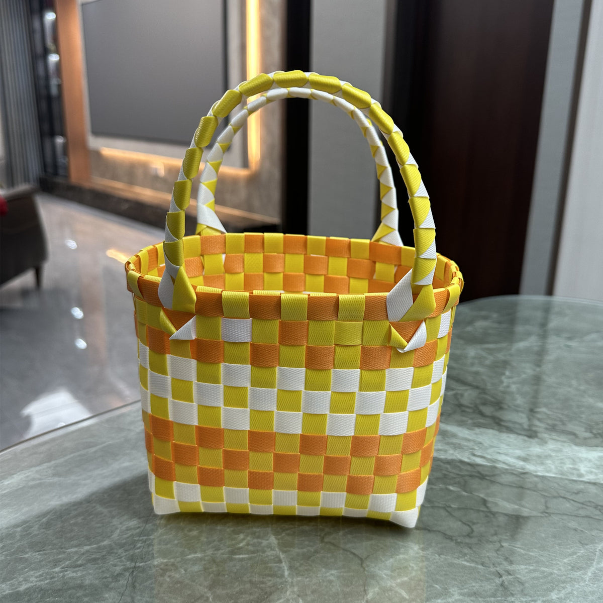 Handgefertigte Freizeitkorb Tasche Brehn