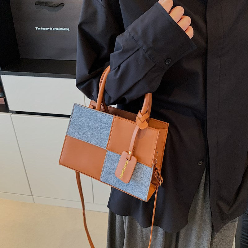 Geometrisch Muster Handtasche Brehn