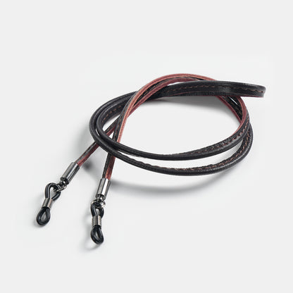 Stylischer Leder-Brillenhalter Brehn