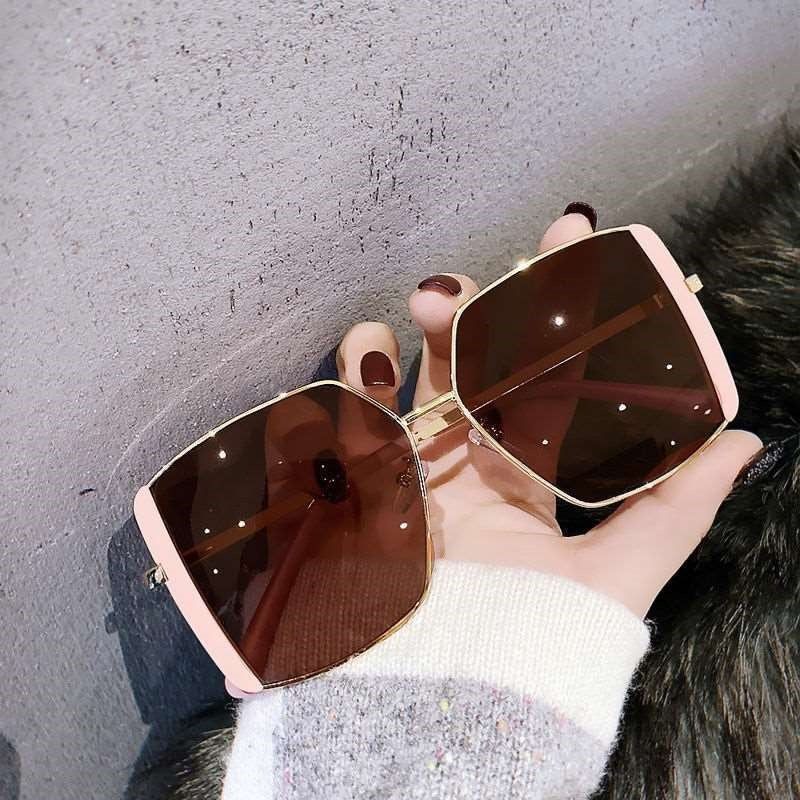 Damen trendige quadratische Sonnenbrille Brehn