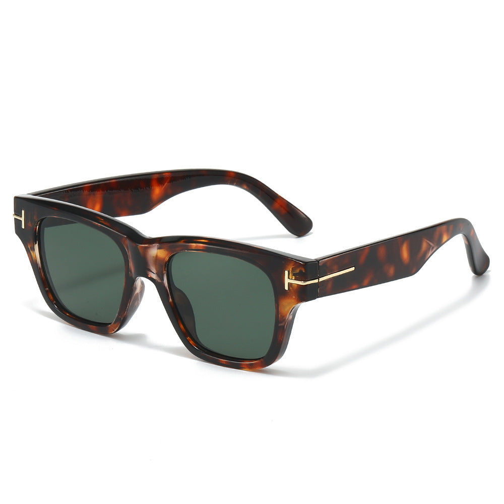 Klassische Quadratische Rahmen Sonnenbrille Brehn