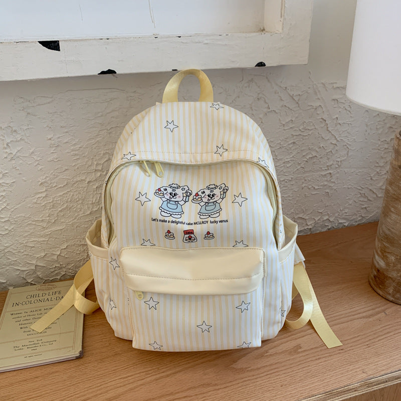 Rucksack mit Buntem Tiermotiv und Praktischen Fächern Brehn