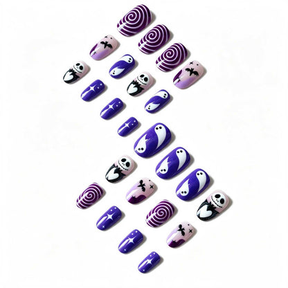 Halloween-inspiriertes Nagelkunst-Set