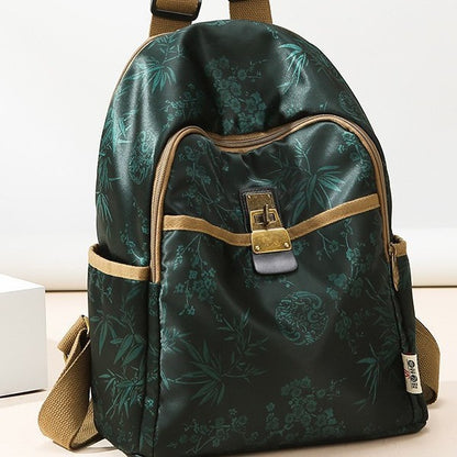 Blumenmuster Baumwollrucksack Brehn