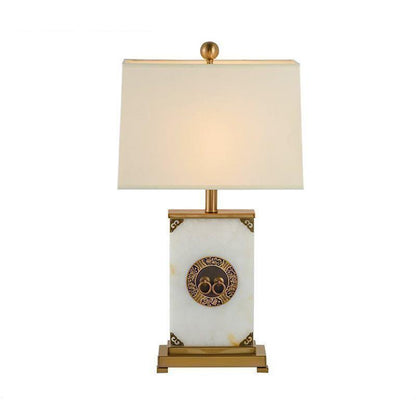 Luxuriöse Marmor-Basis Tischlampe