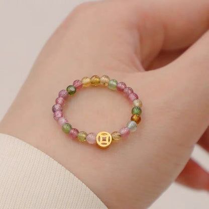 Zarte Perlen Charm Ring Brehn