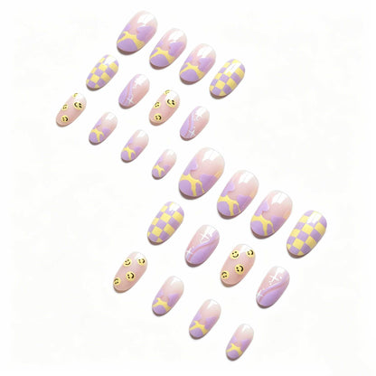 Künstlerisches gemustertes Gel Nagelkunst