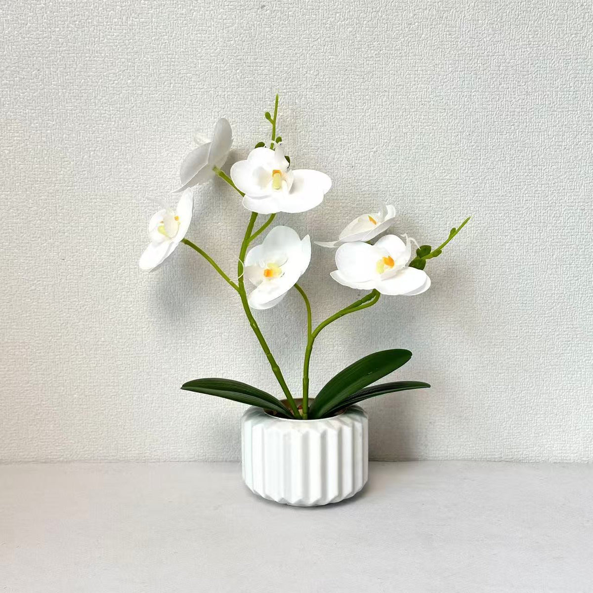 Lebensechte Orchidee Dekorativer Tischmittelpunkt