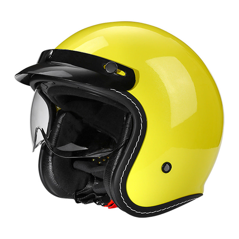 Stylischer Offene-Face Motorradhelm Brehn